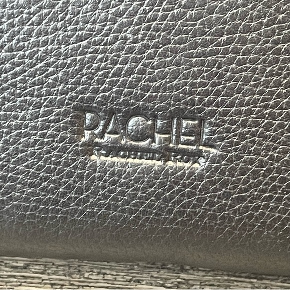 Rachel Roy RFID Woman’s Wallet Black Leather & Cheetah Print Wristlet Strap.used - Picture 3 of 9